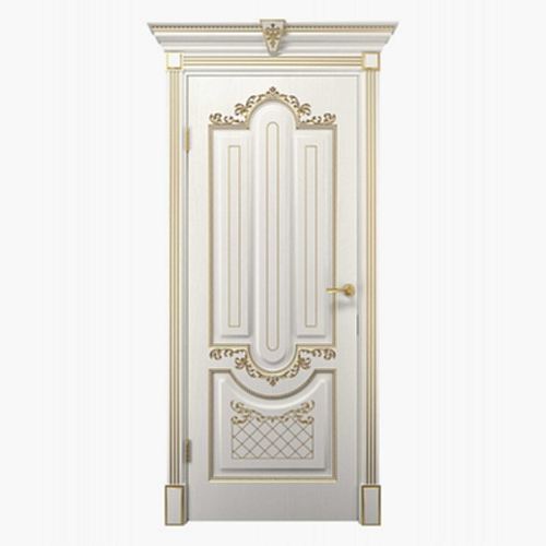 Дверь межкомнатная ОЛИМПИЯ с патиной, экошпон (глухая)